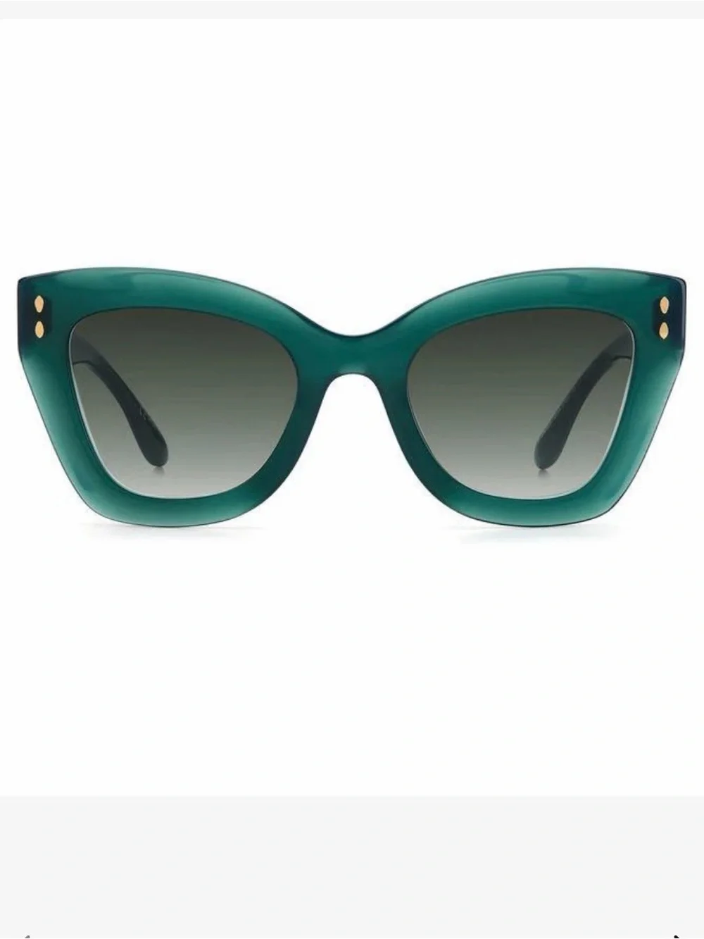 Isabel Marant Louny Translucent Green Gradient Sunglasses IM0050